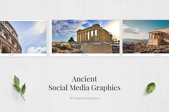 Ancient Facebook Posts in Facebook Templates - product preview 1