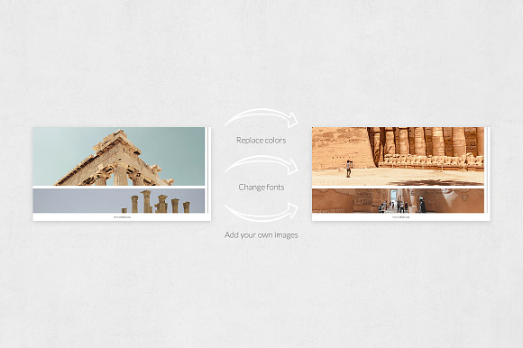 Ancient Facebook Posts in Facebook Templates - product preview 4