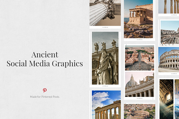 Ancient Pinterest Posts in Pinterest Templates - product preview 7
