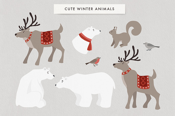 Bright Christmas illustrations, card in Illustrations - product preview 3