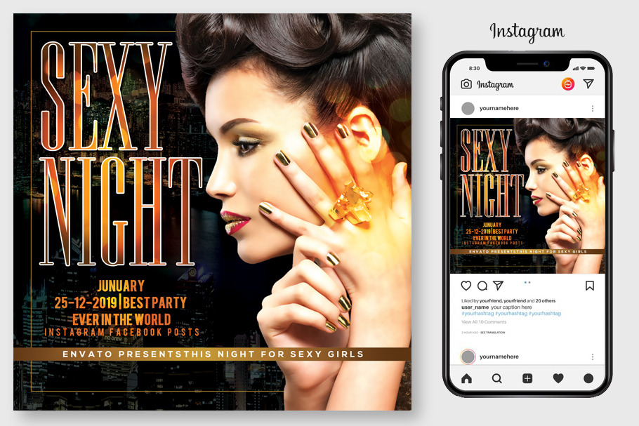 Sexy Nights Flyer