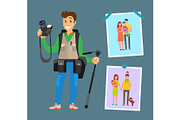 Smiling Photographer with