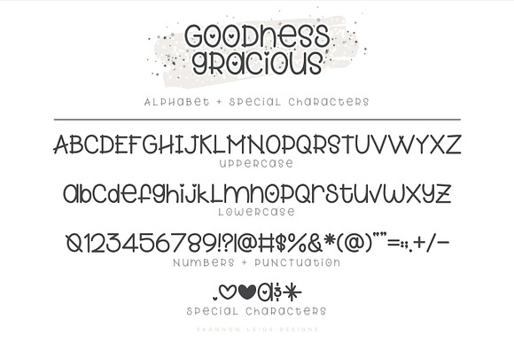 Goodness Gracious - Handwritten Font in Display Fonts - product preview 5