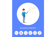 Business Strategy, Businessman with