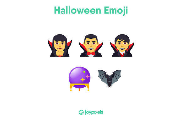 Emoji Halloween Icons by JoyPixels® in Halloween Icons - product preview 5