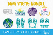 Mini Vacay SVG Bundle Vacation SVG