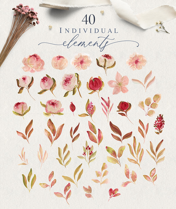 Renesmee | watercolor set in Illustrations - product preview 4