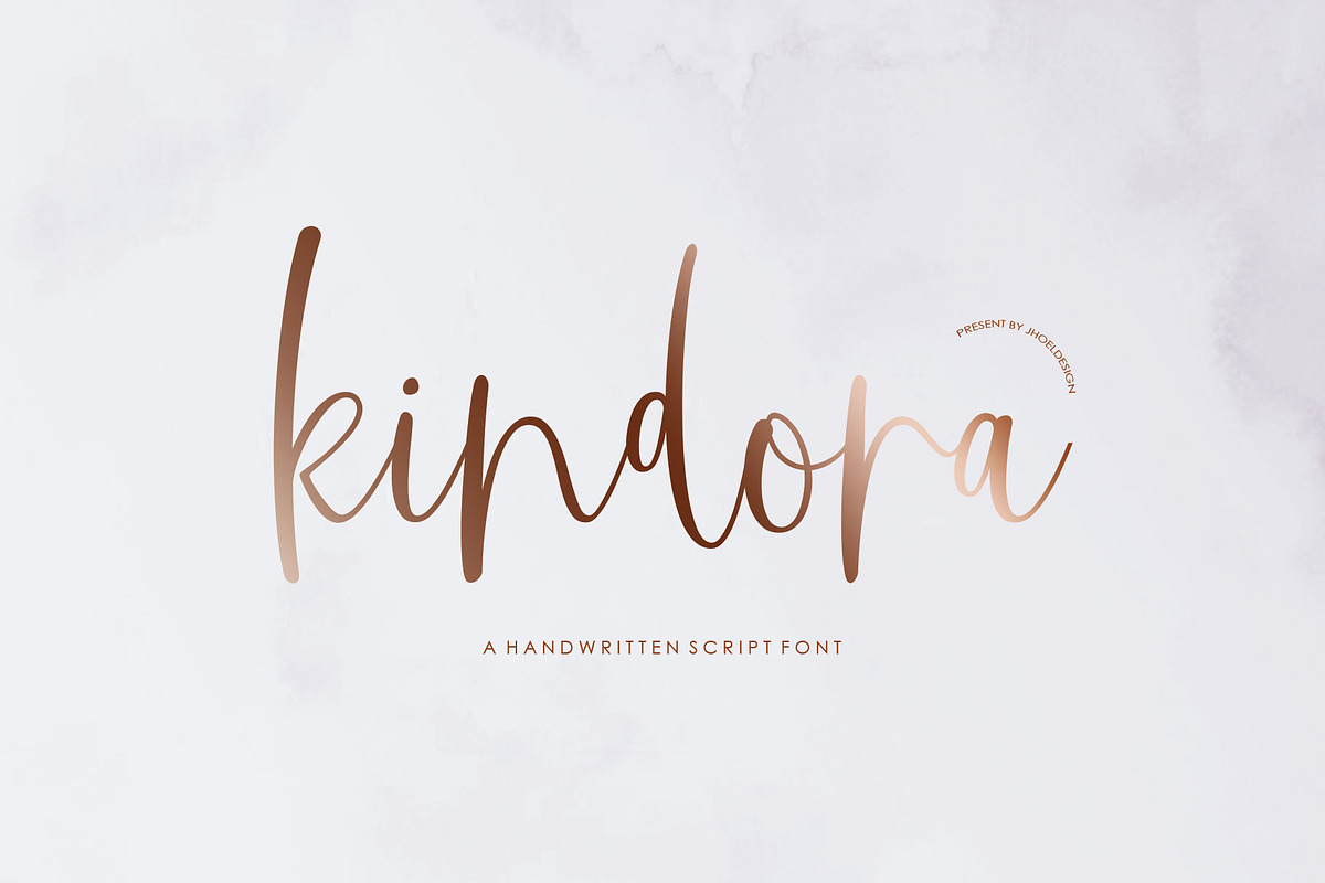 Kindora in Script Fonts - product preview 8