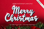 10 Christmas & Snow Text Effect
