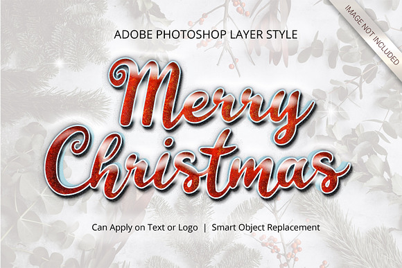 10 Christmas & Snow Text Effect in Add-Ons - product preview 5