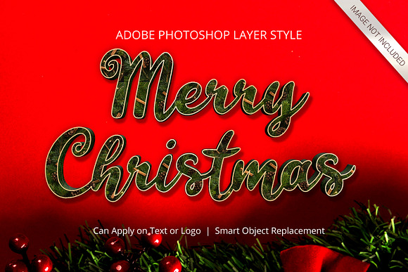 10 Christmas & Snow Text Effect in Add-Ons - product preview 6