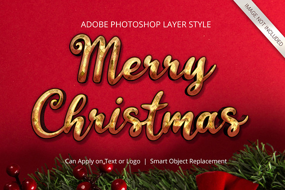 10 Christmas & Snow Text Effect in Add-Ons - product preview 9