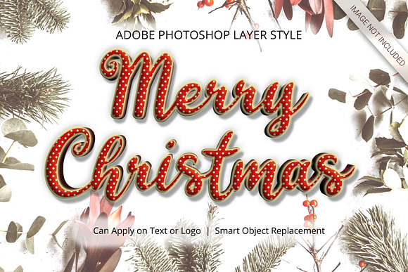 10 Christmas & Snow Text Effect in Add-Ons - product preview 10