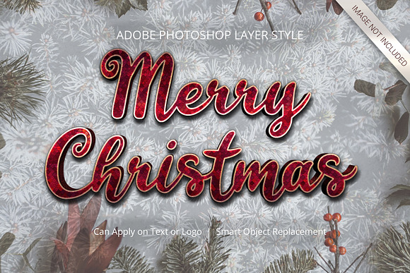 10 Christmas & Snow Text Effect in Add-Ons - product preview 11