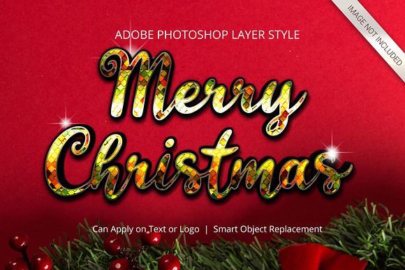 10 Christmas & Snow Text Effect in Add-Ons - product preview 12