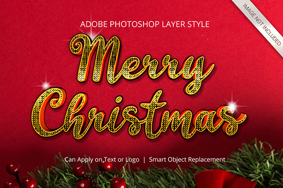 10 Christmas & Snow Text Effect in Add-Ons - product preview 13