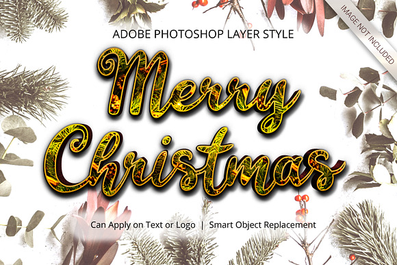 10 Christmas & Snow Text Effect in Add-Ons - product preview 14