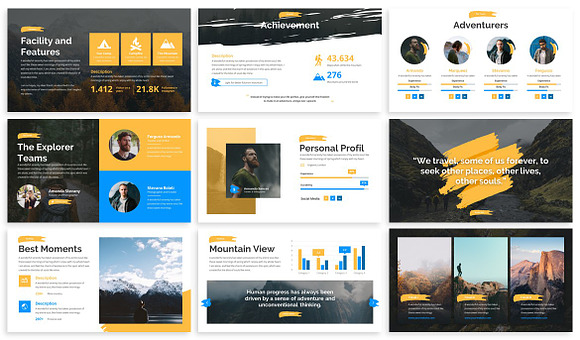 Alasera - Brush Powerpoint Template in PowerPoint Templates - product preview 2