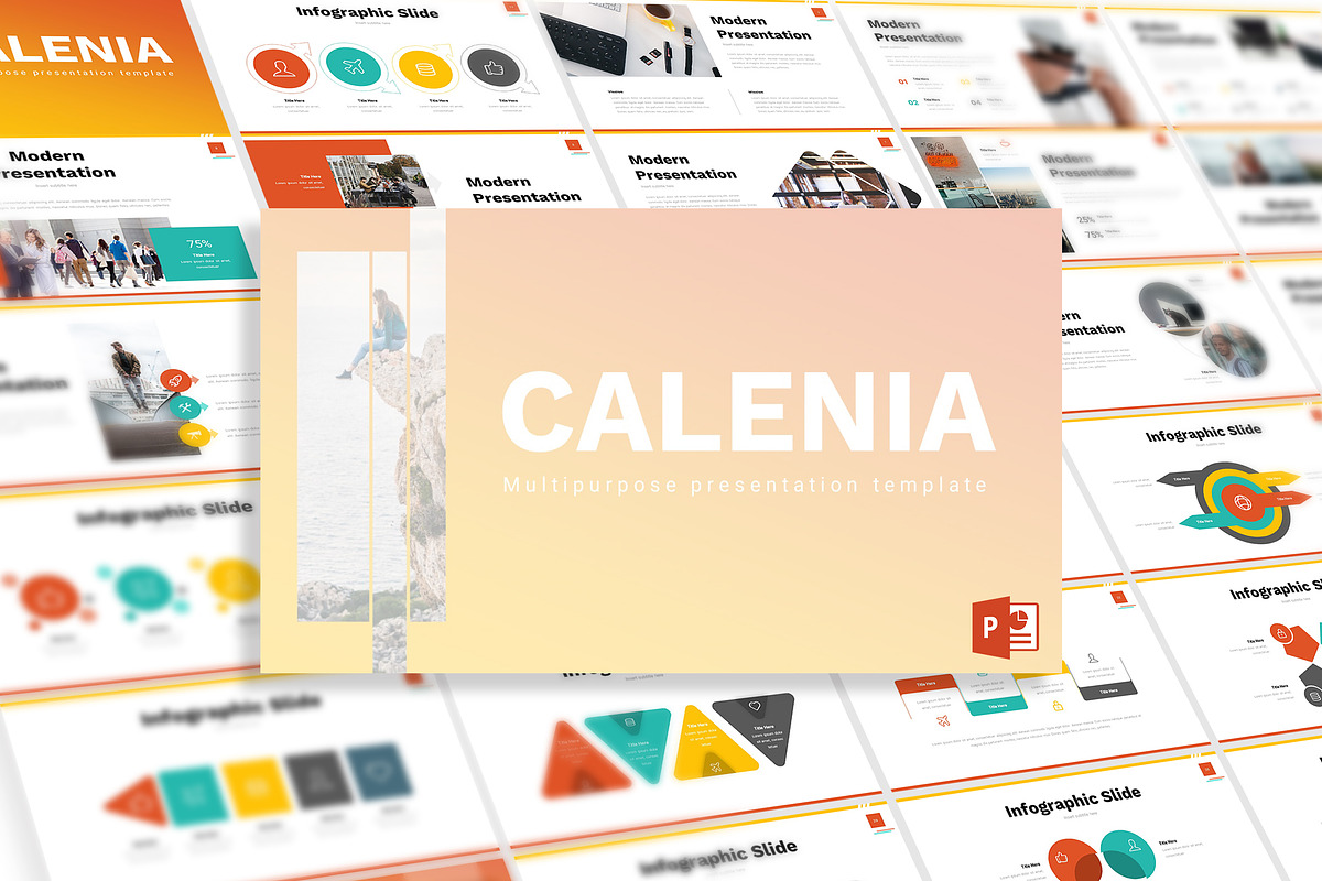 Calenia - Powerpoint Template in PowerPoint Templates - product preview 8