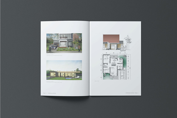 A5 Architecture Portfolio in Brochure Templates - product preview 5