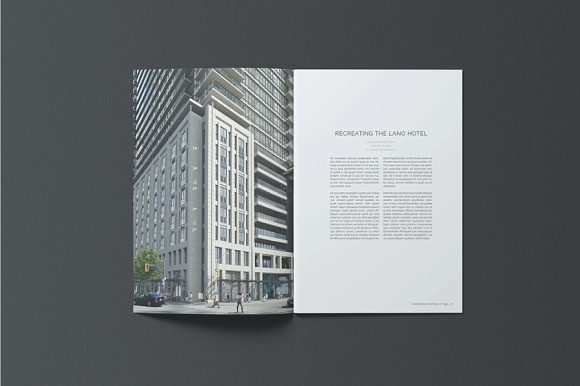 A5 Architecture Portfolio in Brochure Templates - product preview 8