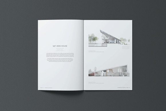 A5 Architecture Portfolio in Brochure Templates - product preview 12
