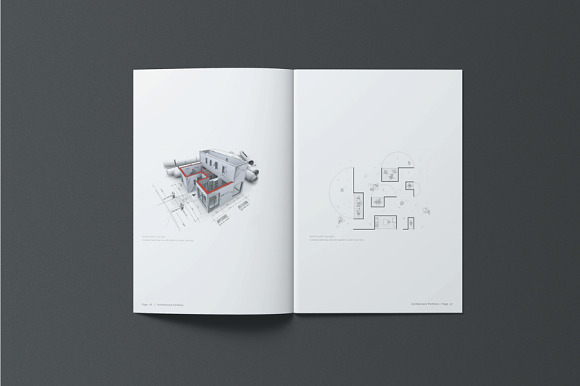 A5 Architecture Portfolio in Brochure Templates - product preview 13