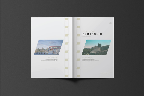 A5 Architecture Portfolio in Brochure Templates - product preview 14