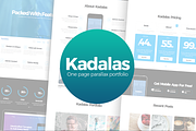 Kadalas-One Page Parallax Theme