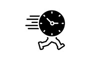 Time is running icon