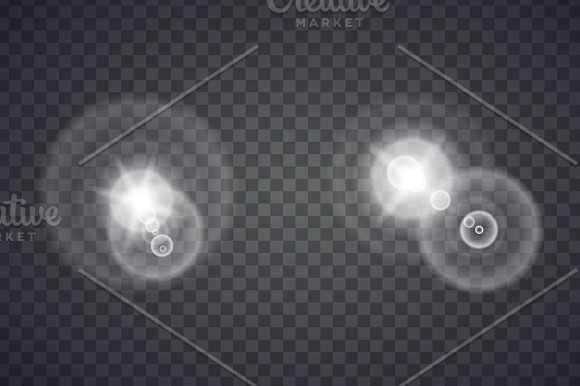 Sunlight special lens flare light in Web Elements - product preview 2