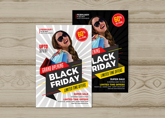 Black Friday Sale Flyer Bundle in Flyer Templates - product preview 2