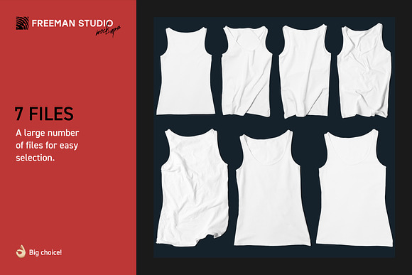 Men's Tank-Top Mock-Up Set in Product Mockups - product preview 2