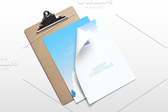 XMAS Winter Landscape in Flyer Templates - product preview 5