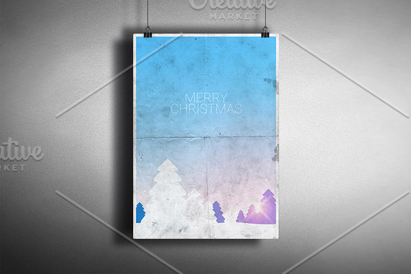 XMAS Winter Landscape in Flyer Templates - product preview 6