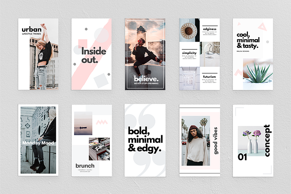 PSD | Urban Social Media Pack in Instagram Templates - product preview 6