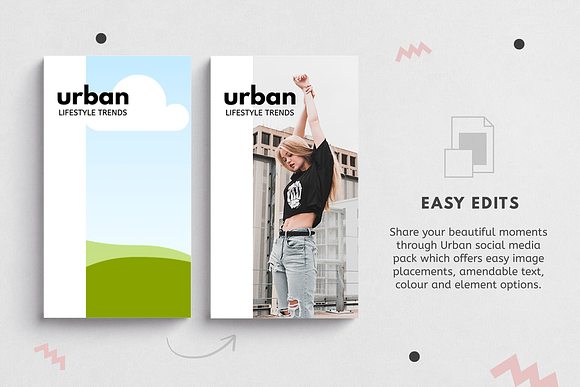PSD | Urban Social Media Pack in Instagram Templates - product preview 8