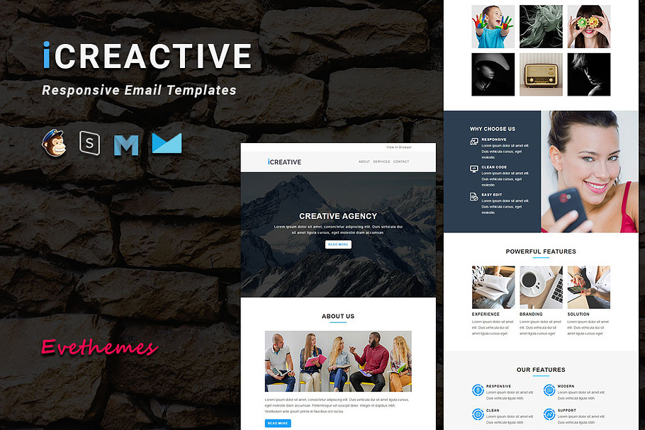 iCreative -Responsive Email Template