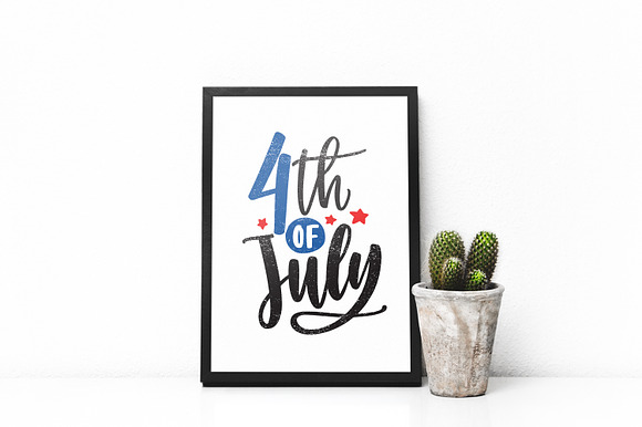 Independence day lettering set in Objects - product preview 1