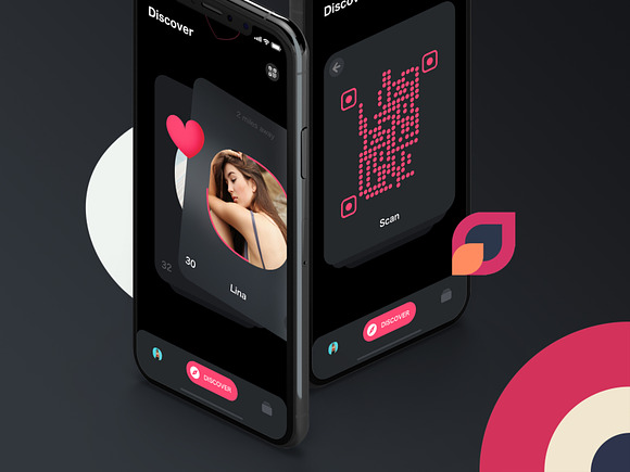Meet dating - iOS App in UI Kits and Libraries - product preview 2