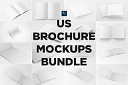 US Brochure Mockups Bundle