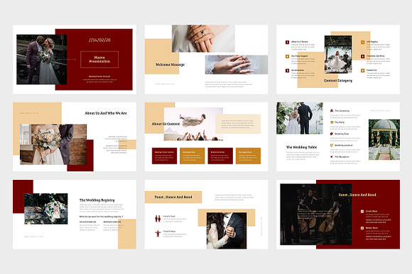 Nuveo : Wedding Planner Powerpoint in PowerPoint Templates - product preview 1