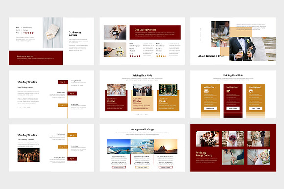 Nuveo : Wedding Planner Powerpoint in PowerPoint Templates - product preview 5