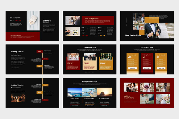 Nuveo : Wedding Planner Powerpoint in PowerPoint Templates - product preview 11