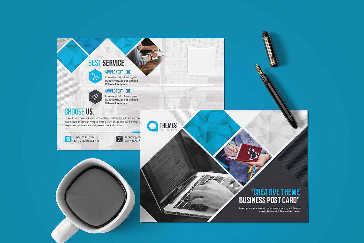Postcard in Postcard Templates - product preview 8