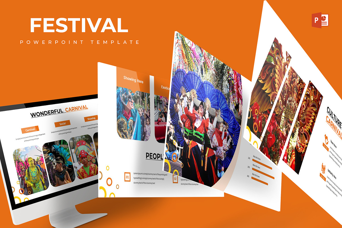 Festival - Powerpoint Template in PowerPoint Templates - product preview 8