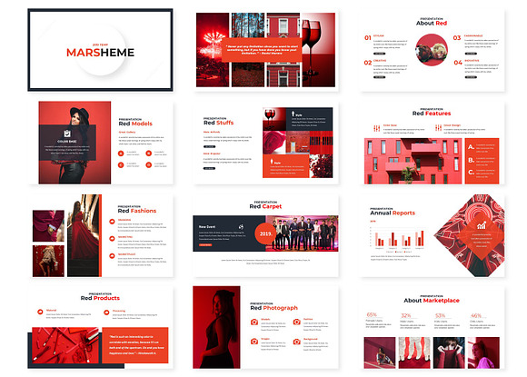 Marsheme - Powerpoint Template in PowerPoint Templates - product preview 1