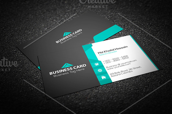 Corporate Business Card v1.0 in Business Card Templates - product preview 2