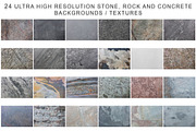 Collection of stone backgrounds