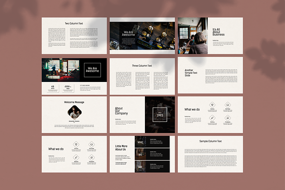 Le-More Coffee Shop Presentation PPT in PowerPoint Templates - product preview 8
